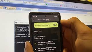 Visual Studio 2022 Wireless Android Connection [upl. by Neesay111]