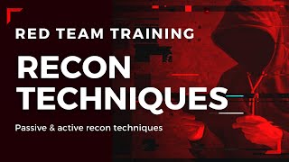 Red Team Reconnaissance Techniques [upl. by Ydarg]