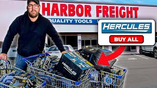 I Bought Every Hercules Tool at Harbor Freight [upl. by Zwiebel620]