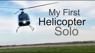 My first helicopter solo  Cabri G2 [upl. by Trevorr]