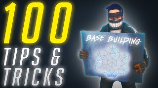 100 TIPS amp TRICKS when BUILDING a BASE  Rust [upl. by Suiraj]