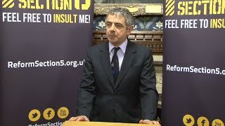 In full Rowan Atkinson on free speech [upl. by Akiam]