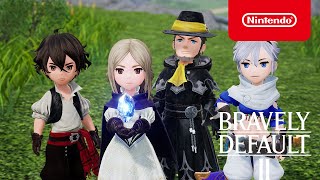 Bravely Default II  Launch Trailer  Nintendo Switch [upl. by Bartolemo437]