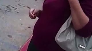 Video shows cops forcing pregnant woman on stomach [upl. by Yekim]