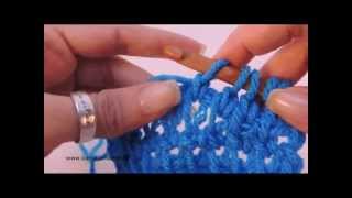 Tunisian Crochet Extended Stitch [upl. by Ravi]