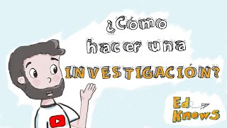 Pasos para hacer una investigación [upl. by Ynogoham353]