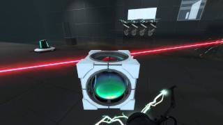 Portal 2 walkthrough  Chapter 4 The Surprise  Test Chamber 18 [upl. by Swithin]