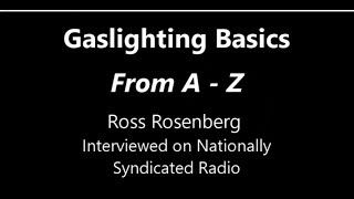 Gaslighting Basics From A  Z This Video May Save Your Life [upl. by Harret]