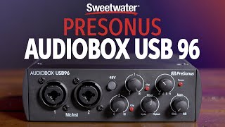 PreSonus AudioBox USB 96 Demo Video [upl. by Irma]