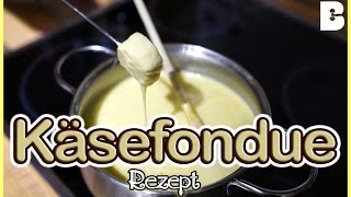 Käsefondue Rezept  BESTES Fondue selber machen  Silvester Essen [upl. by Jeremiah]