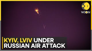 RussiaUkraine war Kyiv hit by multiple explosions in Russian bombardment  WION [upl. by Amabel]