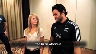 TSN SportsCentre Haka with the Maori All Blacks amp Toronto Argonauts [upl. by Rebmeced]