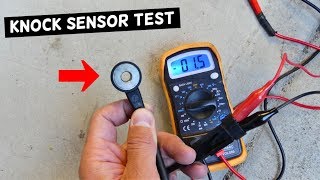 HOW TO TEST KNOCK SENSOR [upl. by Lissak152]