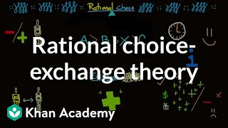 Rational choiceexchange theory  Society and Culture  MCAT  Khan Academy [upl. by Oicirbaf]