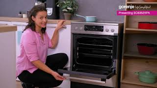 How it works • EC6352XPA Review • Freestanding Electric Cooker by Gorenje [upl. by Mou]