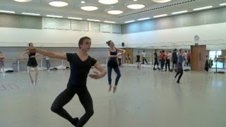 Inside the Bolshoi Ballets daily class [upl. by Ioves]