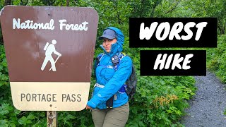 Portage Glacier  Alaska Hiking [upl. by Ylrevaw]