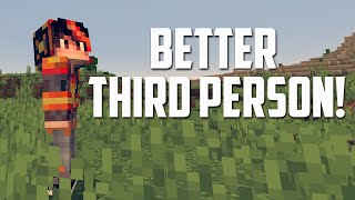 Better Third Person Mod in Minecraft Cinematic Camera Angles [upl. by Ralat]