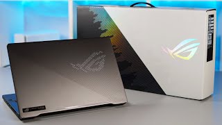 ROG Zephyrus G14 2021 Unboxing  5800HS and RTX 3060 [upl. by Klara672]