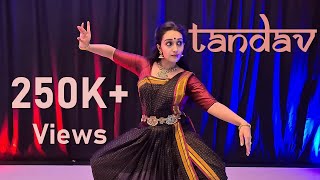 Shiv Tandav Stotram  Classical Dance Cover  Maha Shivarathri Dance  Swetha Sunil [upl. by Nacnud]