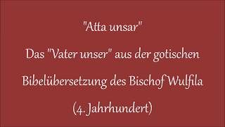 Atta unsar Vater unser with lyrics [upl. by Naujek]