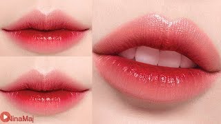 Korean Gradient Lips ♥ How To Gradient Lips [upl. by Heloise]