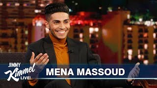 Mena Massoud on Being Egyptian amp Canadian His First Pet amp New Show [upl. by Amil]