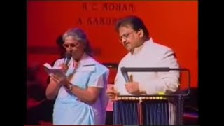 Malare Mounama Live by Smt S Janaki and Shri S P Balasubrahmanyam  Tamil [upl. by Muraida]