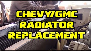 20072013 CHEVYGMC 25003500 RADIATOR REPLACEMENT [upl. by Scrivings]