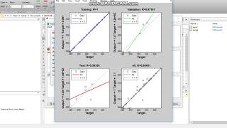 Prediction Artificial Neural Network ANN using Matlab  nntool [upl. by Jeff]