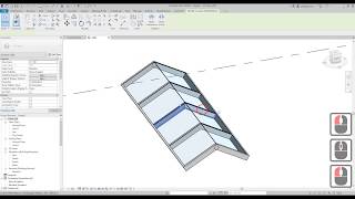 Revit Tutorial Day 8  Glazed Roof [upl. by Verina]