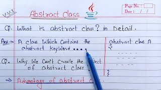 Abstract Class in Java  Learn Coding [upl. by Presley]