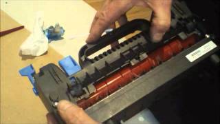 Cleaning an OKI Printer [upl. by Jacky]