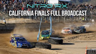 Nitro Rallycross California FULL Broadcast  Finals [upl. by Casta127]