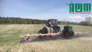 Delimbe T20 seeder on Hatzenbichler tines harrow [upl. by Fidellia]