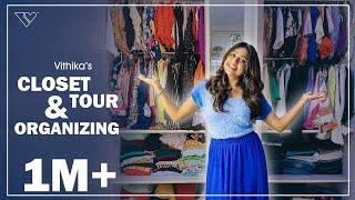 Vithikas Closet Tour amp Organizing  DIY  Vithika Sheru  LetsSimplify  EP 23 [upl. by Marilin519]