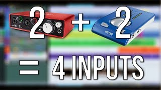 How to Use Multiple Audio Interfaces Simultaneously [upl. by Raamal]