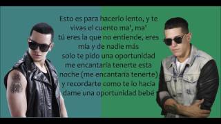 fantasias remix lyrics  lenny tavarez ft J Alvarez [upl. by Nayve]