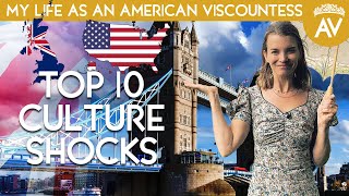 Top 10 Culture Shocks moving from the USA to England [upl. by Carmen512]