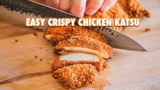 The Easiest Homemade Chicken Katsu [upl. by Ennelram]