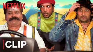 Dhamaal Funny Scene  Mr Iyer Drops Javed Jaffrey amp Arshad Warsi  Netflix India [upl. by Linehan]