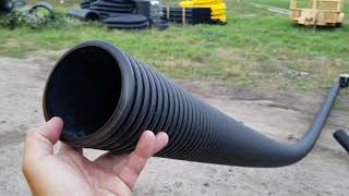 Underground Drainage System  Downspouts 101 [upl. by Fonzie]