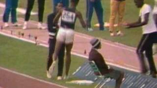 Bob Beamons World Record Long Jump  1968 Olympics [upl. by Aelat]