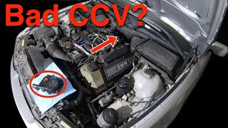 How to replace the CCV  BMW E39 540i [upl. by Eelano]