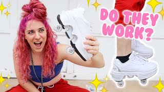 KICK Roller Skate Shoes REVIEW [upl. by Yanffit]