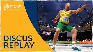 Mens Discus Final  Berlin 2018 [upl. by Rep]