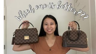 Louis Vuitton Croisette vs Alma BB [upl. by Nairad]