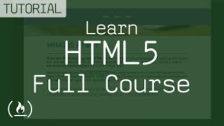 Learn HTML5  full course with code samples [upl. by Doniv]