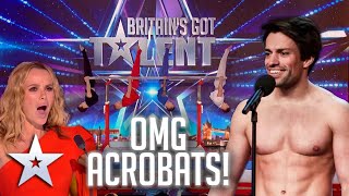 OMG acrobats  Britains Got Talent [upl. by Tymon]