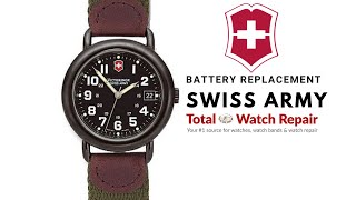 Swiss Army Cavalry Old Battery Replacement [upl. by Phillada]